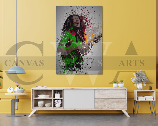 Bob Marley Canvas Wall Art