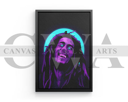 Bob Marley Canvas Wall Art