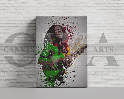 Bob Marley Canvas Wall Art