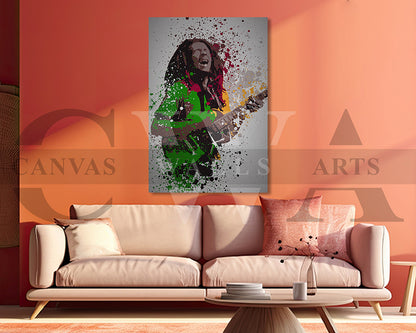 Bob Marley Canvas Wall Art