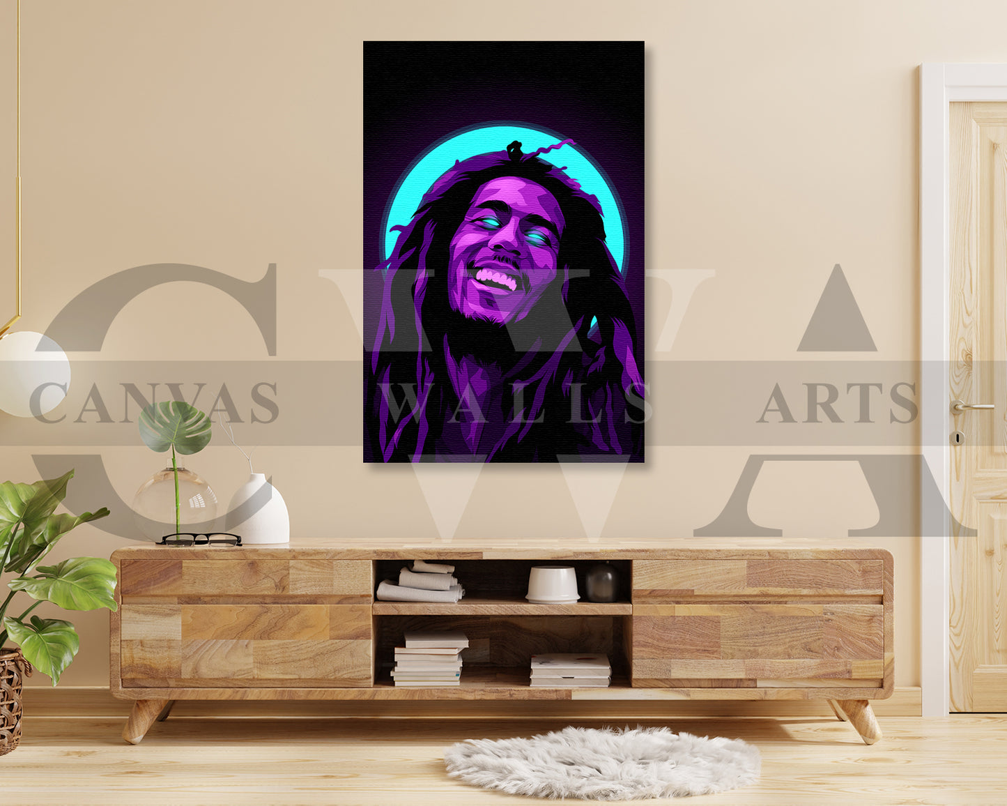 Bob Marley Canvas Wall Art