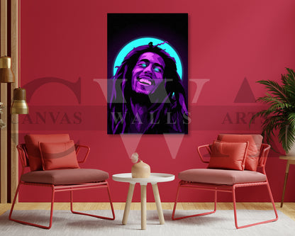 Bob Marley Canvas Wall Art