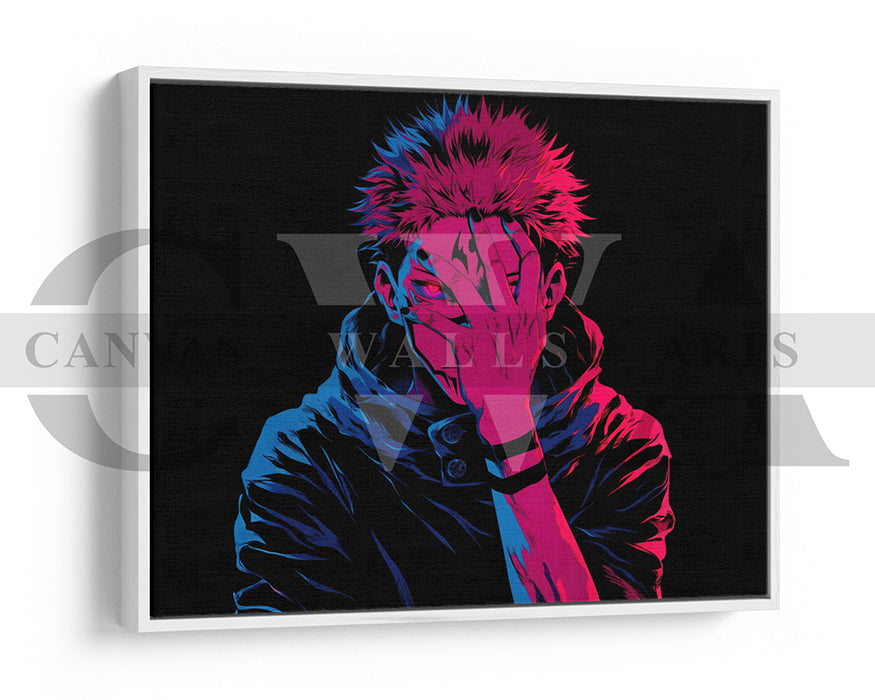 Bold Jujutsu Kaisen Canvas Wall Art