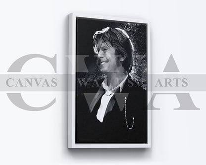 Bowie Canvas Wall Art Abstract Music Poster