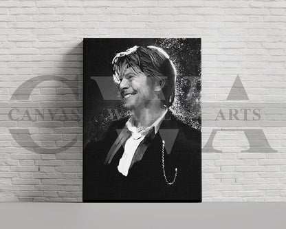 Bowie Canvas Wall Art Abstract Music Poster