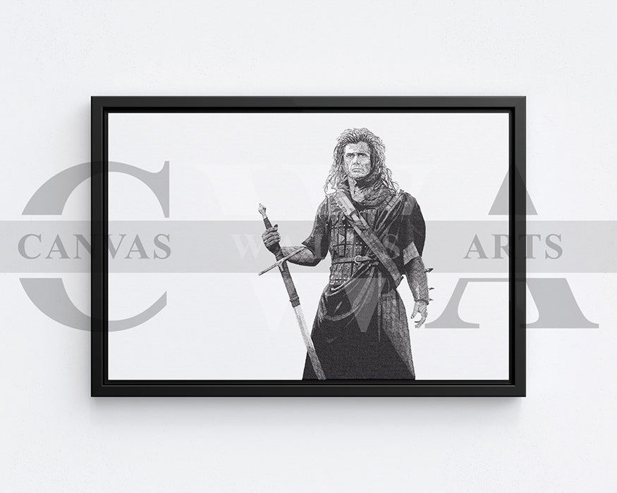 Braveheart Canvas Wall Art