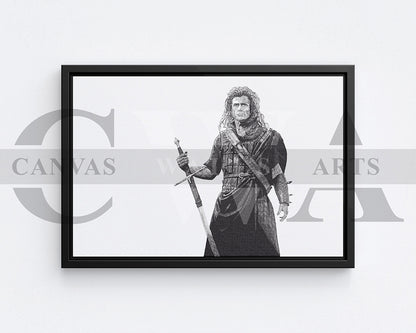 Braveheart Canvas Wall Art
