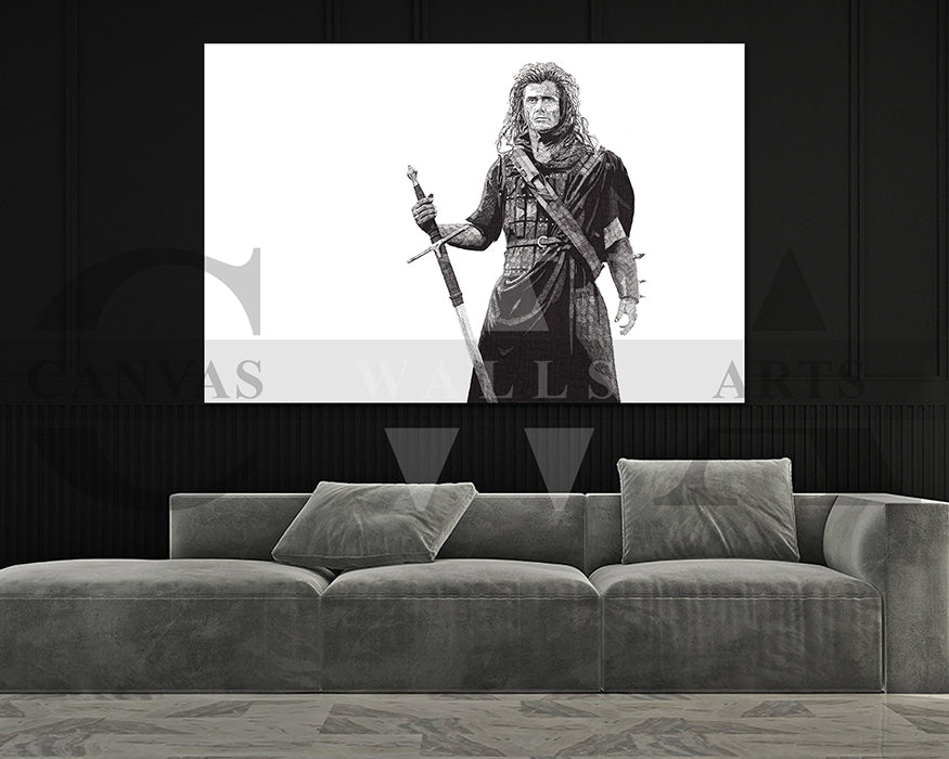 Braveheart Canvas Wall Art