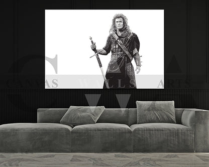 Braveheart Canvas Wall Art