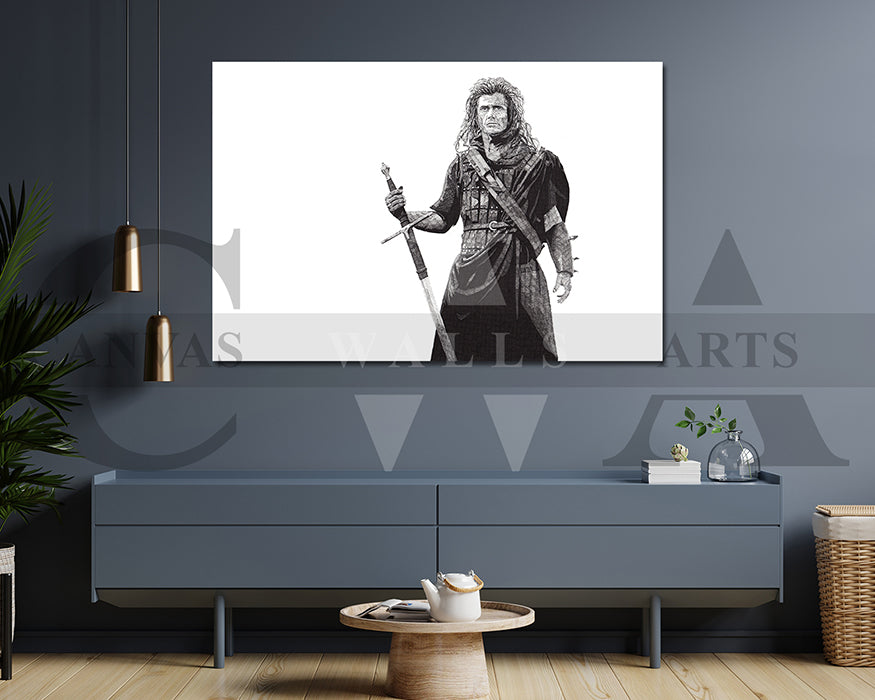 Braveheart Canvas Wall Art