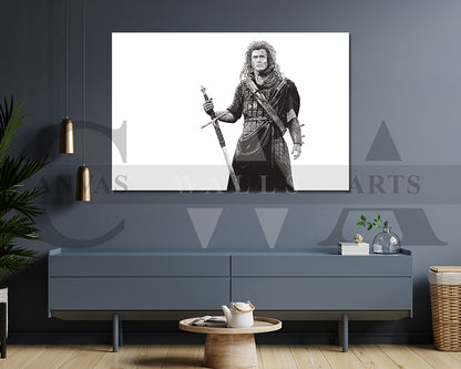 Braveheart Canvas Wall Art
