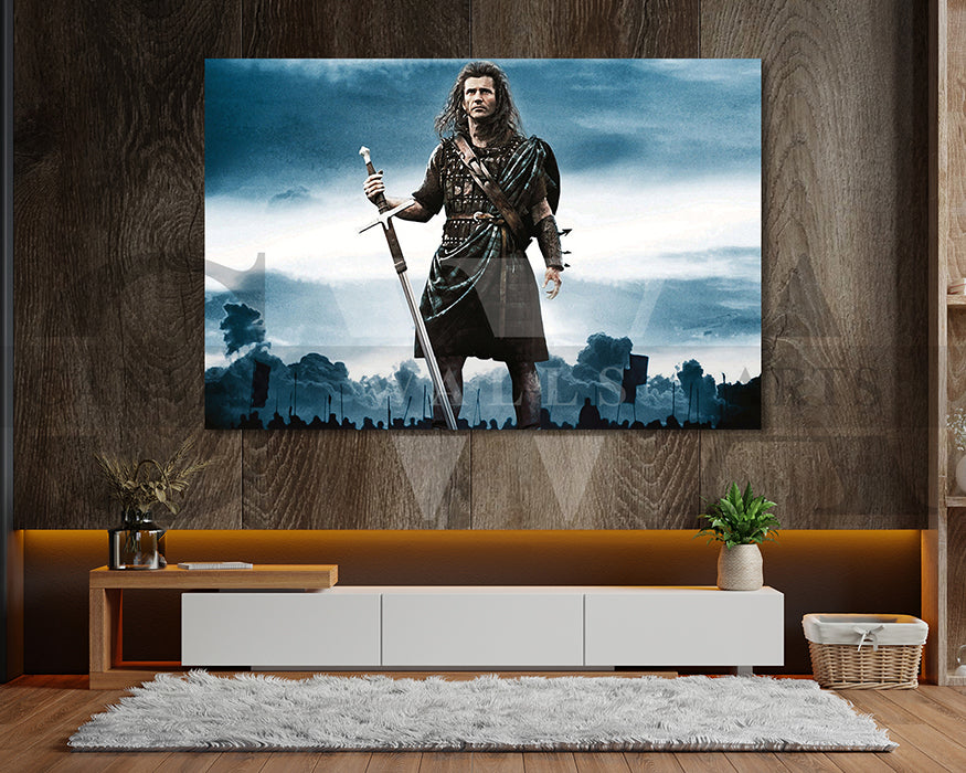 Braveheart Canvas Wall Art Movie Poster Frame