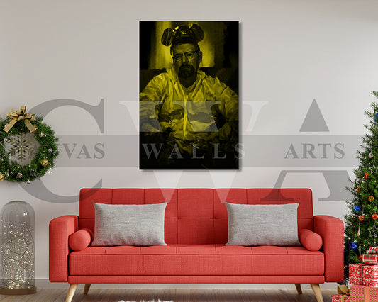 Breaking Bad Canvas Wall Art Abstract Movie Poster