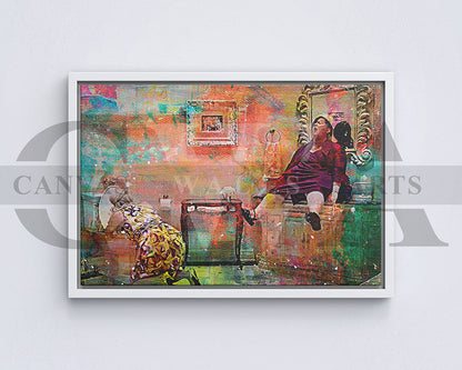 Bridesmaids Canvas Wall Art Food Poisoning Movie Poster Print