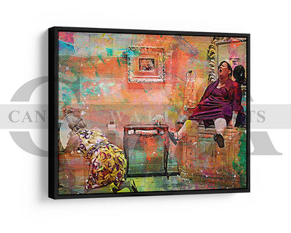 Bridesmaids Canvas Wall Art Food Poisoning Movie Poster Print