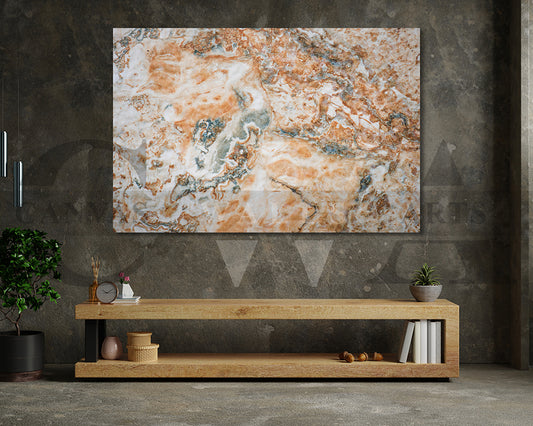 Brown Marble Canvas Wall Art