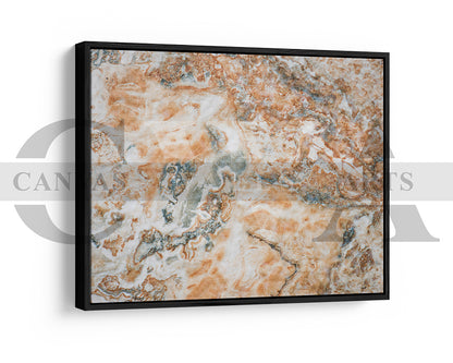 Brown Marble Canvas Wall Art