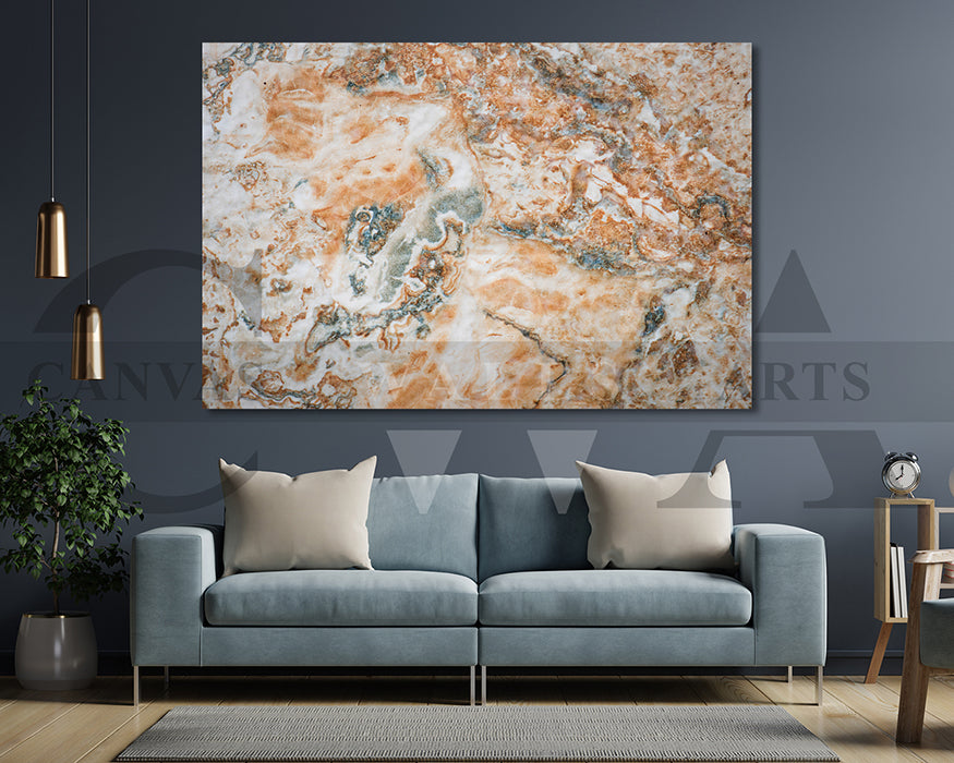 Brown Marble Canvas Wall Art