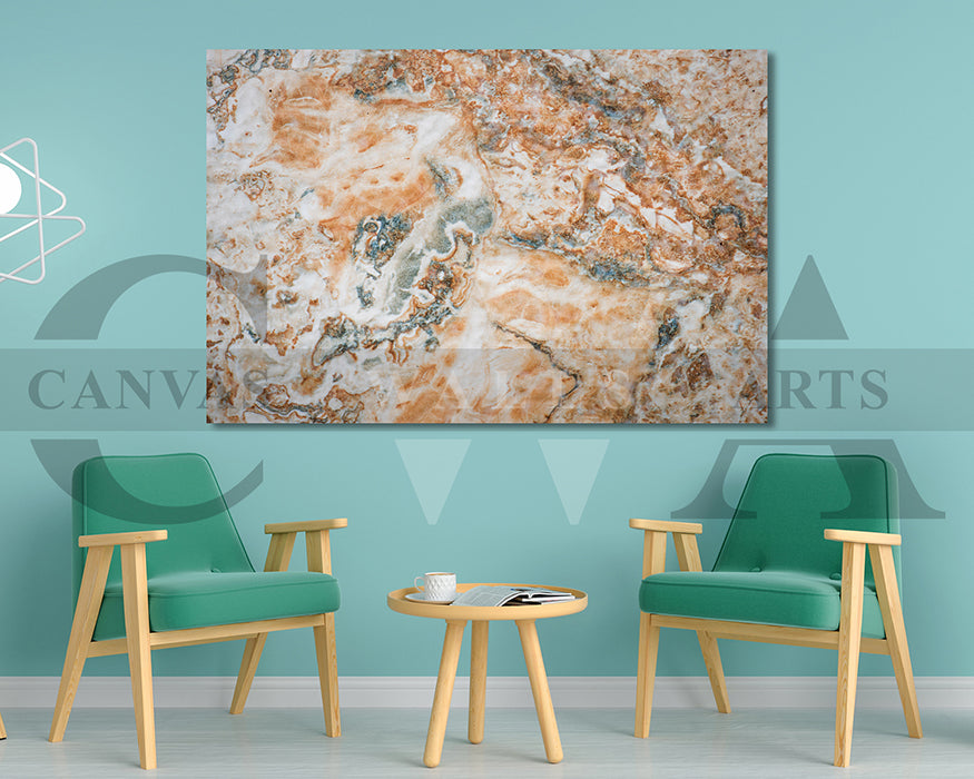 Brown Marble Canvas Wall Art