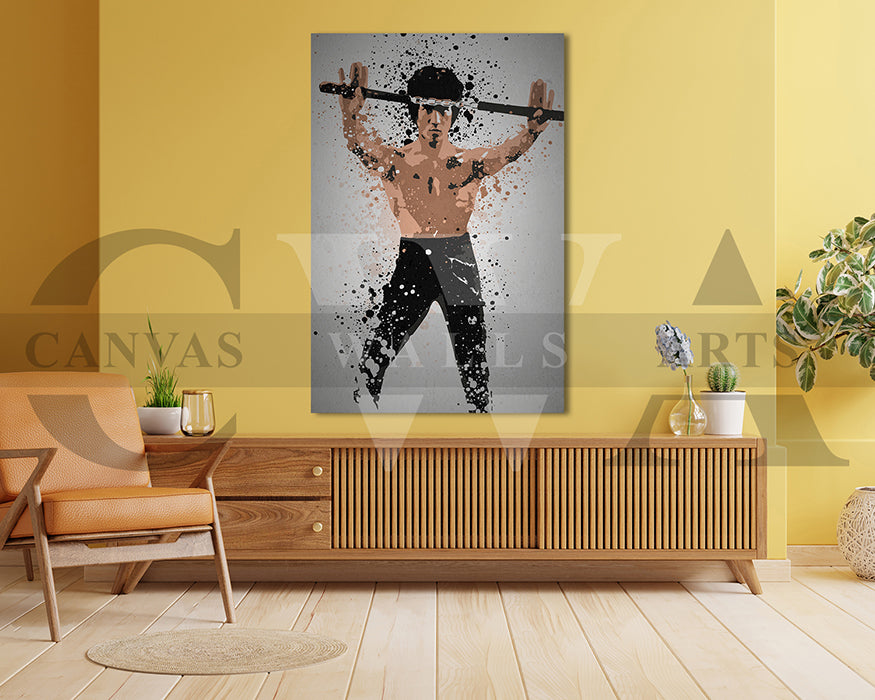 Bruce Lee Canvas Wall Art