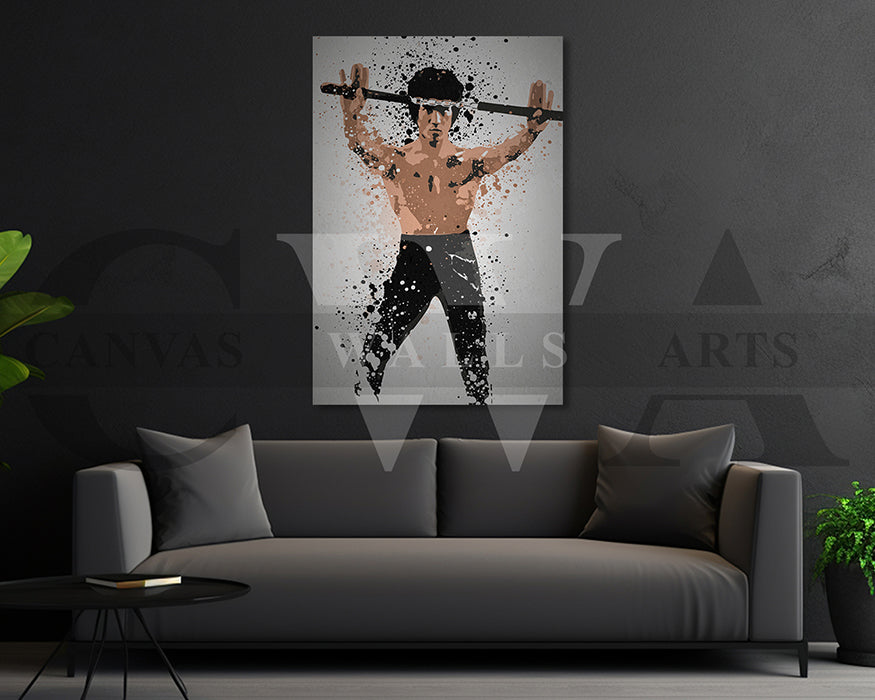 Bruce Lee Canvas Wall Art