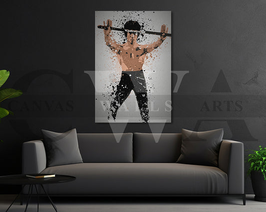 Bruce Lee Canvas Wall Art