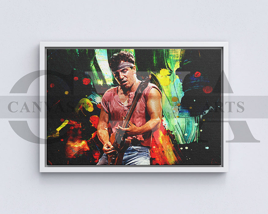 Bruce Springsteen Canvas Wall Art