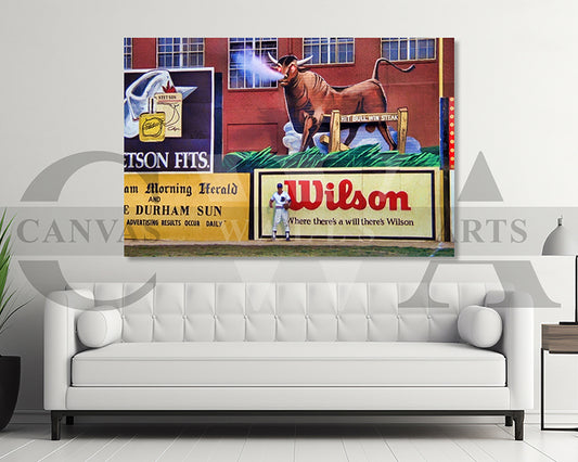 Bull Durham Canvas Wall Art Movie Poster