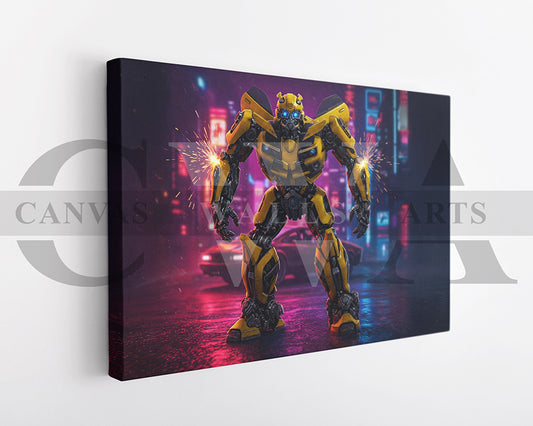 Bumblebee Canvas Wall Art