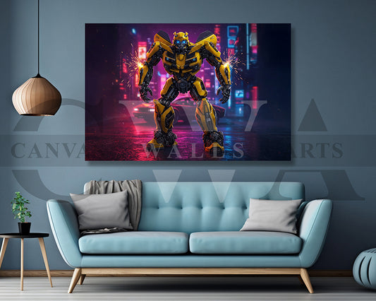 Bumblebee Canvas Wall Art