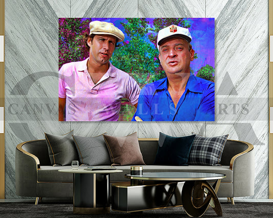 Caddyshack Canvas Wall Art Movie Poster
