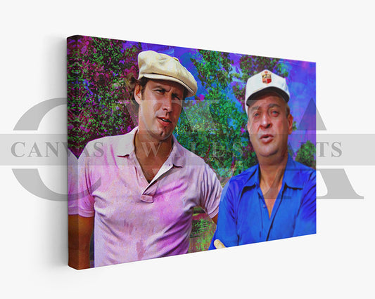 Caddyshack Canvas Wall Art Movie Poster