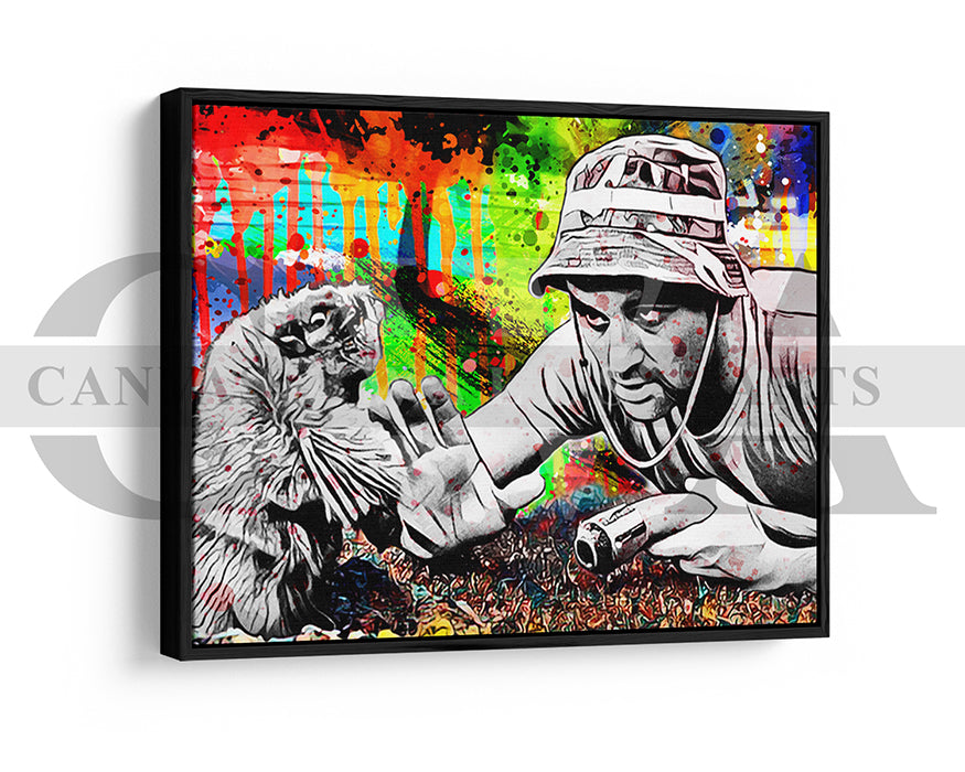 Caddyshack Canvas Wall Art Abstract Movie Poster Print