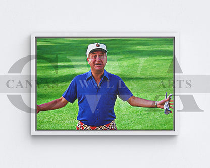 Caddyshack Hey Everybody Canvas Wall Art Movie Poster Print