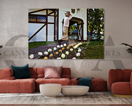 Caddyshack Canvas Wall Art Movie Poster Print