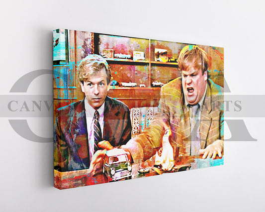 Callahan Sales Pitch Canvas Wall Art Abstract Movie Poster Print