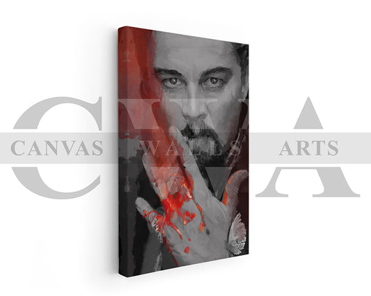 Calvin Candie Canvas Wall Art Abstract Movie Poster