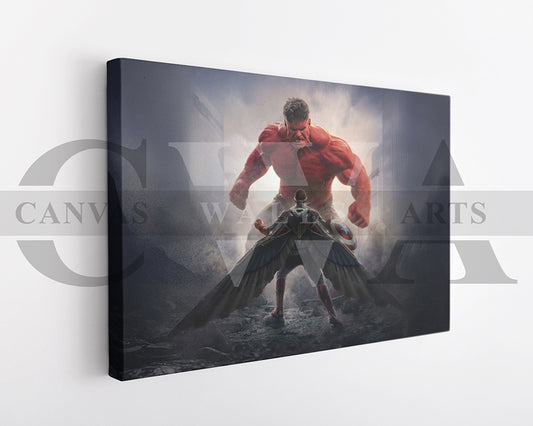 Captain America Brave New World Canvas Wall Art