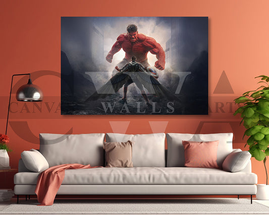 Captain America Brave New World Canvas Wall Art