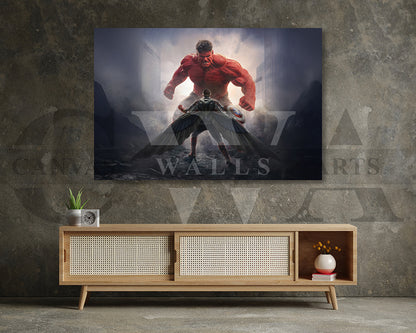 Captain America Brave New World Canvas Wall Art
