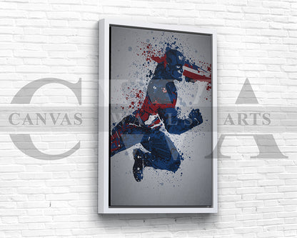 Captain America Canvas Print