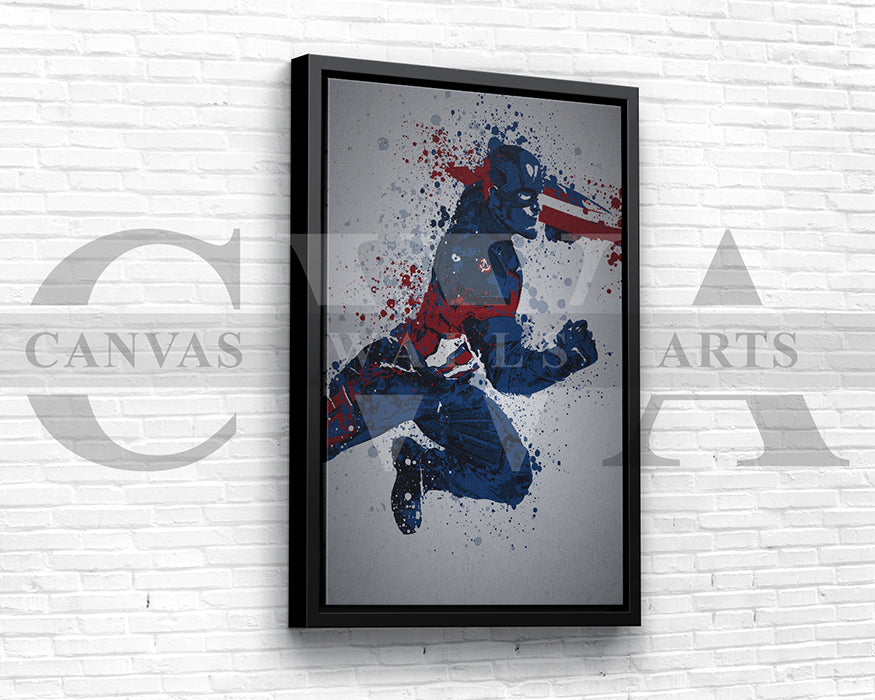 Captain America Canvas Print