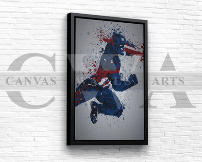 Captain America Canvas Print