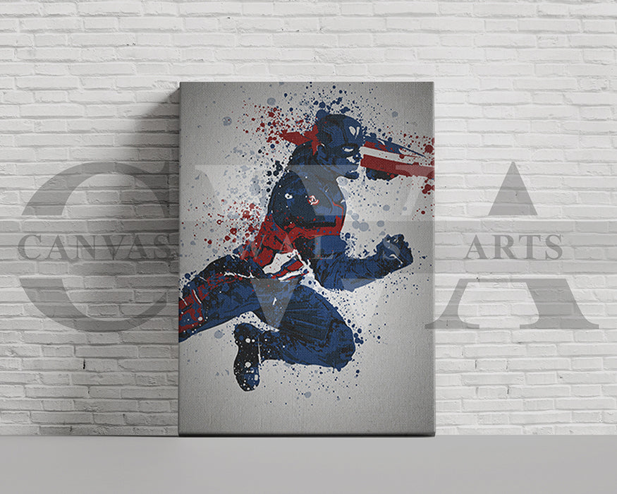Captain America Canvas Print
