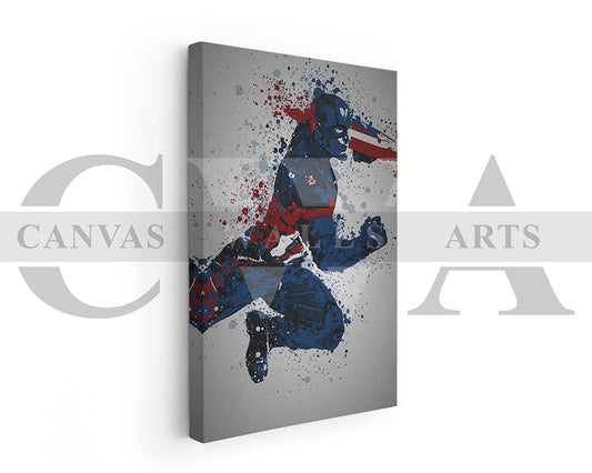 Captain America Canvas Print