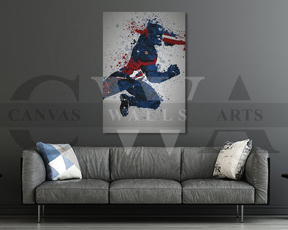 Captain America Canvas Print