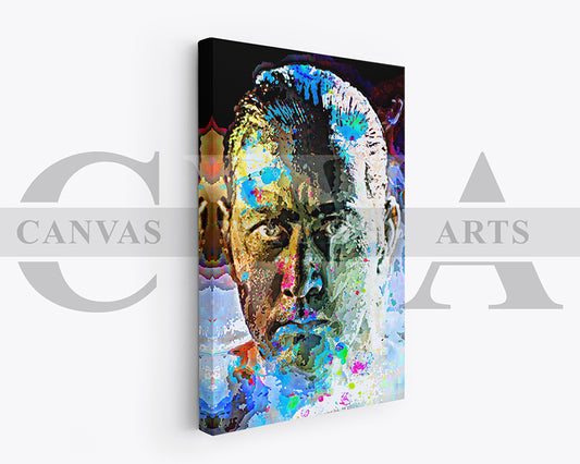 Captain Benjamin L. Willard Canvas Wall Art Abstract Movie Poster Print