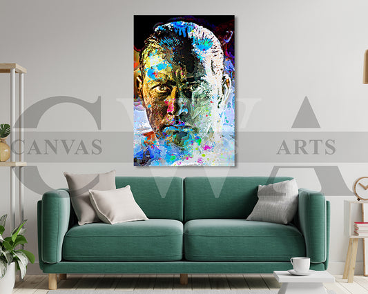 Captain Benjamin L. Willard Canvas Wall Art Abstract Movie Poster Print