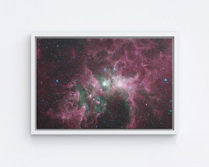 Carina Nebula Galaxy Canvas Art