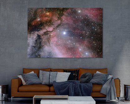 Carina Nebula Galaxy Canvas Print